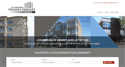 Desktop Screenshot of immeublesouellet.com